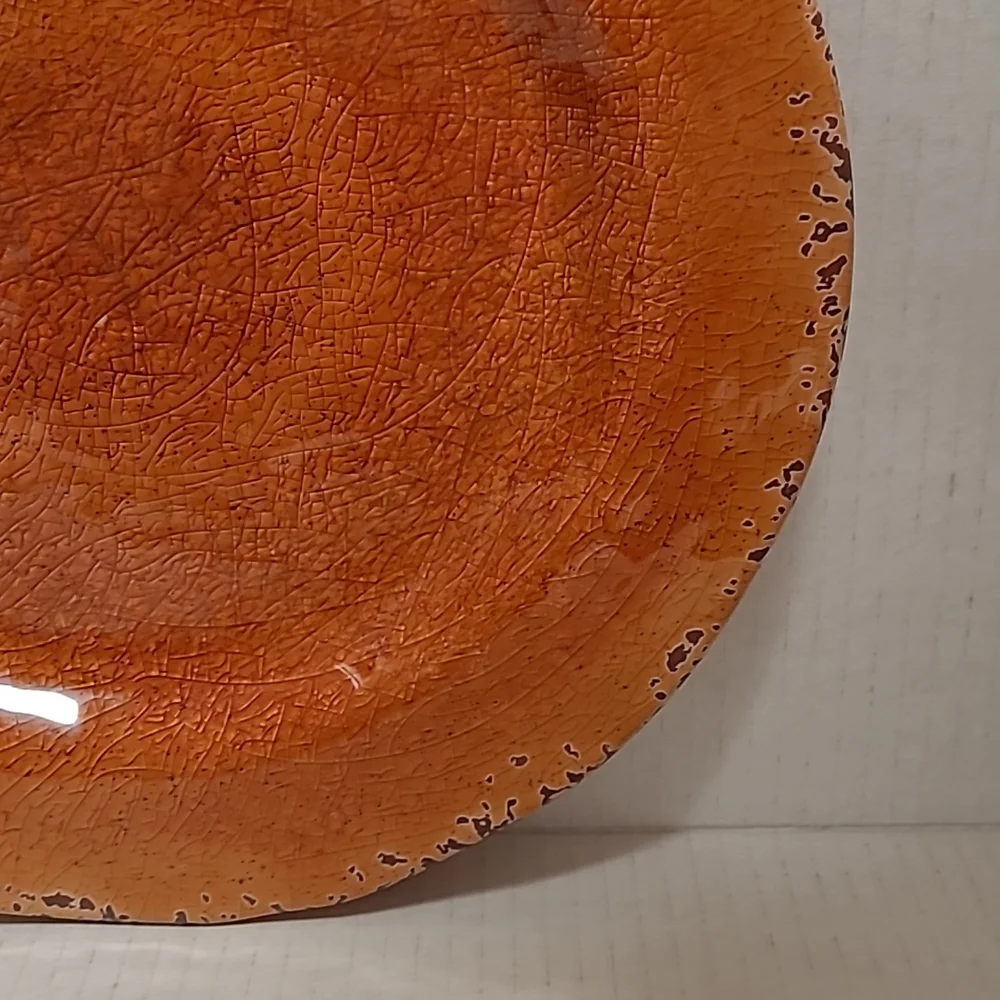 NWT Pair of Pier 1 Carmelo Melamine Plates